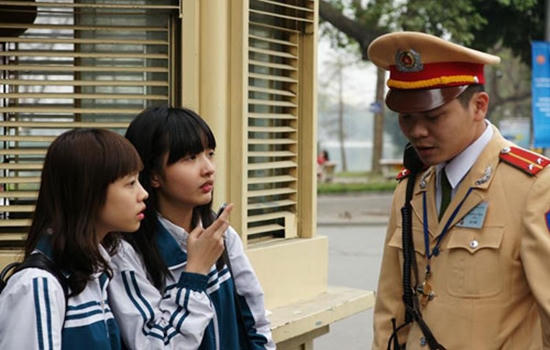 Hà Nội quản chặt học sinh vi phạm giao thông 